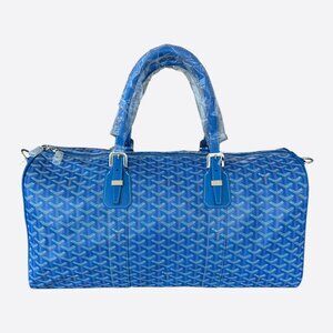 Goyard Blue Boston 50 Duffel Bag